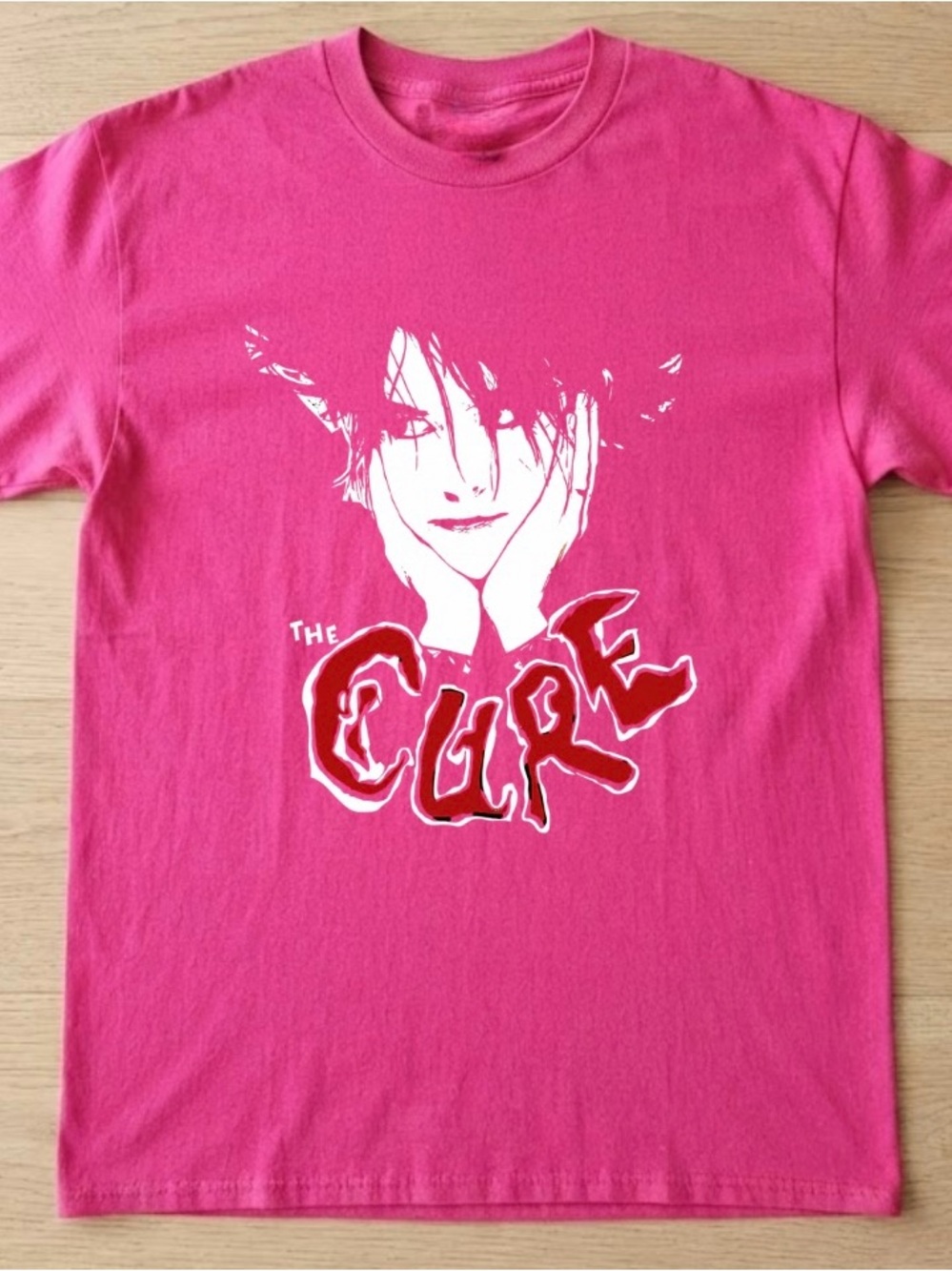 The Cure Graphic Pink T‑Shirt